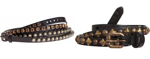 studded-belta dây nịt nam bản nhỏ